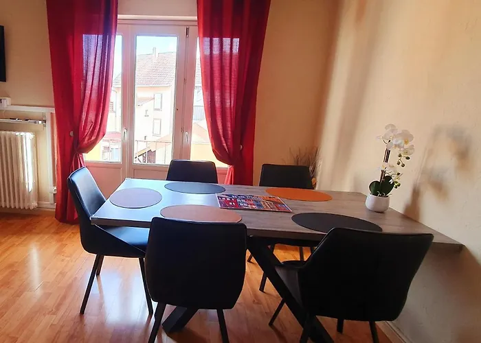 Daire Le Bienvenue A - Parking Prive Inclus, Centre A Deux Pas Colmar